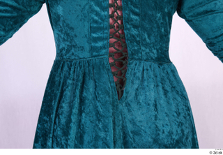 Photos Woman in Historical Dress 77 17th century blue dress…